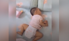1001 tư thế ngủ siêu bá đạo của các bé