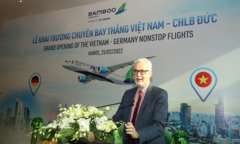 Bamboo Airways khai trương đường bay thẳng thương mại thường lệ Việt Nam – Đức