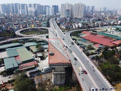 Ảnh: Hai nhịp cầu sắp được tháo dỡ ở Hà Nội