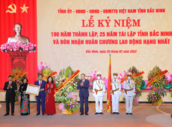 Sau 25 năm tái lập tỉnh, Bắc Ninh đứng thứ 4 toàn quốc về GRDP theo đầu người 