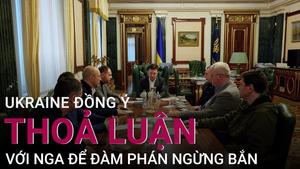 Video: Ukraine đồng ý thảo luận với Nga, sẵn sàng đàm phán ngừng bắn