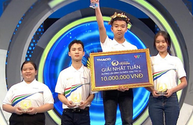 Thắng áp đảo, nam sinh Hà Tĩnh giành vé vào trận thi tháng Olympia