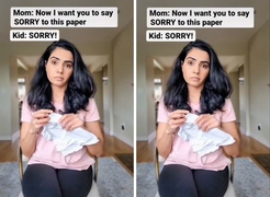 Chỉ với tờ giấy, bà mẹ dạy con bài học sâu sắc về bắt nạt học đường