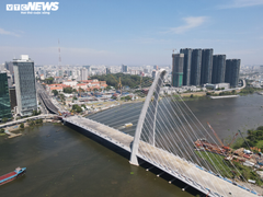 Ảnh: Diện mạo cầu Thủ Thiêm 2 trước thời điểm đưa vào khai thác