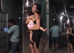 Thực hư clip cha bồng con nhỏ hơn 5 tháng qua đời bị chủ trọ từ chối cho vào nhà