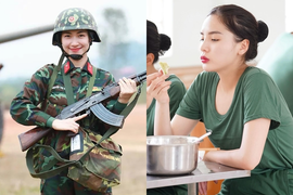 Soi gương mặt ít son phấn của sao Việt khi nhập ngũ: Kỳ Duyên xứng danh hoa hậu