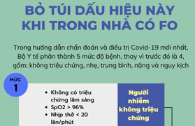 'Bỏ túi' dấu hiệu này khi trong nhà có F0
