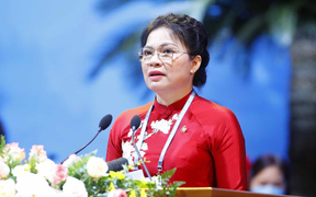 Bà Hà Thị Nga tái đắc cử Chủ tịch Hội LHPN Việt Nam khoá XIII