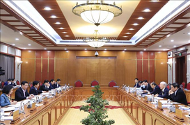 Bộ Chính trị cho ý kiến nhiều nội dung quan trọng