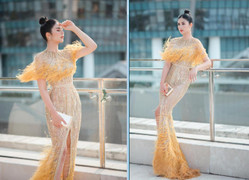 Hoa hậu Ngọc Hân kiêu sa như nàng tiên cá trong bộ ảnh mừng tuổi mới