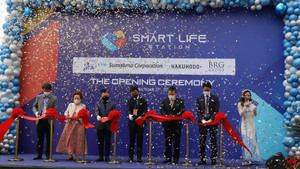 Sumitomo Corporation phối hợp BRG khai trương mô hình 'Trạm kết nối cộng đồng'