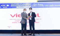 Viettel đạt giải thưởng về chất lượng dịch vụ băng thông rộng di động