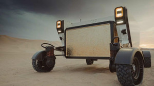 Video: Xe tải đa dụng chở phi hành gia đi lại trên Mặt Trăng