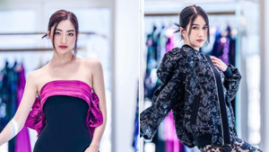Lương Thùy Linh, Phương Anh lộng lẫy khi diện đồ hàng hiệu siêu sang Elie Saab