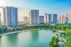 Tiến độ dự án Imperia Smart City nhìn từ trên cao