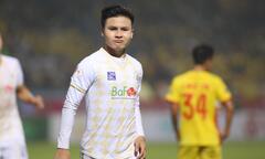 Trực tiếp bóng đá Hà Nội FC 1-0 Thanh Hóa: Quang Hải ghi bàn
