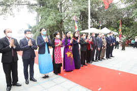 Phó Chủ tịch nước Võ Thị Ánh Xuân dự lễ dâng hương Quốc mẫu Tây Thiên