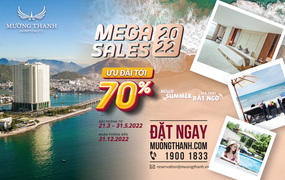 Mường Thanh triển khai Mega Sale 2022 với mức ưu đãi hấp dẫn lên đến 70%