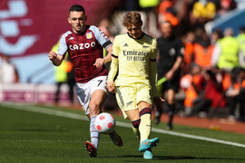 Trực tiếp bóng đá Aston Villa 0-1 Arsenal vòng 30 Ngoại Hạng Anh