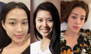 Mặt mộc của các mỹ nhân đại diện cho Việt Nam ở các đấu trường nhan sắc quốc tế