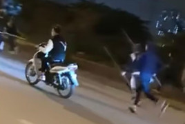 80 thanh thiếu niên hỗn chiến trên đường phố Hà Nội