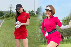 Hot girl Việt đọ sắc trên sân golf: Toàn gương mặt ‘cực phẩm’, một chín một mười