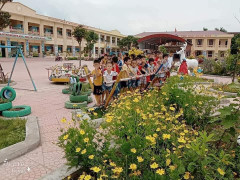 Mầm non Bình Dân - xây dựng trường lấy trẻ làm trung tâm