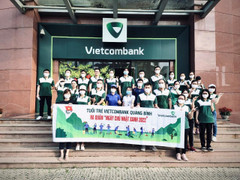 Đoàn cơ sở Vietcombank Quảng Bình tổ chức 'Ngày Chủ nhật xanh 2022'