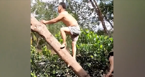 'Ngốc hết phần người khác', anh chàng lăn tòm xuống sông