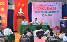 Nỗ lực duy trì, phát triển người tham gia BHYT tại các xã bãi ngang