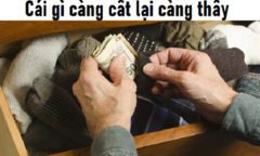Đố mẹo: Cái gì càng cất lại càng thấy?