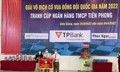 Khai mạc giải cờ vua đồng đội quốc gia 2022