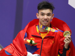 Vũ Thành An tuyên thệ khai mạc SEA Games, Nguyễn Huy Hoàng cầm cờ đoàn Việt Nam