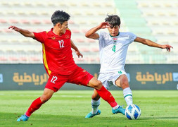 U23 Việt Nam thua trận đầu tiên ở Dubai Cup, vẫn đứng trên U23 Thái Lan