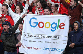 Cổ động viên Thụy Sĩ chế nhạo tuyển Italy