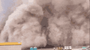 Video: Bão cát khổng lồ càn quét thị trấn ở Chile