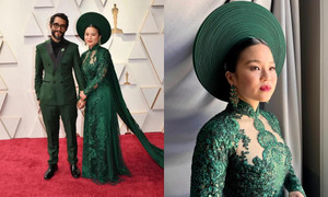 Sao nữ gốc Việt và hành trình đấu tranh miệt mài để áo dài tỏa sáng ở Hollywood