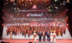 Top 100 giải thưởng Sao Vàng đất Việt 2021 xướng tên Hải Phát Land