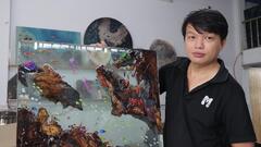 Video: Chàng trai kiếm nghìn USD/tháng nhờ sản phẩm độc đáo từ nhựa Epoxy Resin