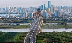 Hà Nội dự kiến xây thêm 8 cây cầu vượt sông Hồng