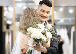 Hậu trường chụp ảnh cưới của Mạc Văn Khoa và Thảo Vy