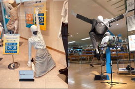 Đầu tháng lương về, loạt ma nơ canh chuyển ngay sang chế độ 'bung xõa' hài hước