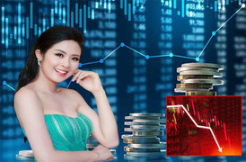 Loạt cổ phiếu liên quan hoa hậu Ngọc Hân trồi sụt thất thường