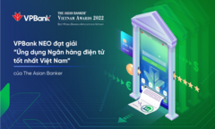 VPBank NEO đạt giải ứng dụng ngân hàng điện tử tốt nhất Việt Nam