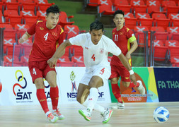 Trực tiếp bóng đá Việt Nam vs Myanmar, tranh vé dự VCK futsal châu Á 2022
