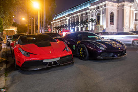 Loạt siêu xe xuống phố TP.HCM dịp giỗ Tổ Hùng Vương