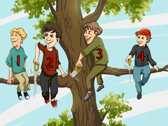 Đố bạn: Ai trong bức hình là người ngốc nhất?