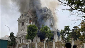 Cháy toà lâu đài của đại gia Quảng Ninh: Nữ chủ nhà thiệt mạng