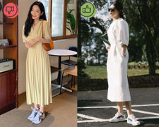 4 kiểu giày dép không nên kết hợp với váy kẻo thành quê mùa