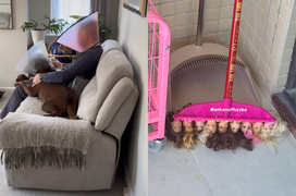 Khoảnh khắc đời thường bỗng hóa tấu hài, đang mệt cũng phải bật dậy nhìn cho rõ